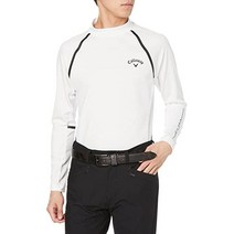 캘러웨이 C21233105 남성 긴소매 하이넥 셔츠 골프 티셔츠 (UV 프로텍션 허리박스형)