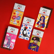 Le chocolat des Francais 르쇼콜라드프랑세즈 밀크초콜릿 5개 세트, 1개