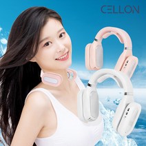 셀온 듀얼모드 냉온 넥밴드 화이트핑크, 화이트, CELLON-F3
