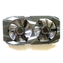 2PCS 75MM FD8015U12S 12V 0.5A GTX1650 GTX1660 Ti GPU 팬 ASUS 듀얼 GTX 1650 1660Ti 그래픽 카드 팬용, [03] shell and fan