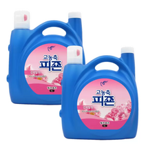 피죤 대용량 고농축섬유유연제 리치퍼퓸 6L 로맨틱플라워, 2개