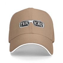 100%고글Ferxxo 안경 티셔츠-Feid 로고 클래식 스티커 야구 모자 해변 푹신한 남아 여성용, 07 Natural