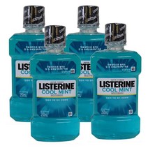 리스테린 쿨민트 구강청결제, 250ml, 4개, 250ml