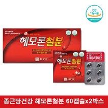 헤모론철분 종근당 헴철 비헴철 철분제 수유부 임산부 출산후 철분제 햄철 남자 여자 청소년 철분제 500mg
