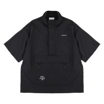BEN SHERMAN 남성 반소매 아노락 점퍼 블랙 BNBJP288M