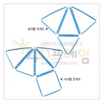 4D프레임 삼각뿔과 사각뿔 전개도