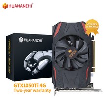 HUANANZHI GTX 1060 1050TI 960 760 650 2G 4G 6G 그래픽 카드 RX 550 560 4G GDDR4 GDDR5 VGA HDMI 호환, GTX1050TI 4G