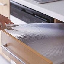 이케아 서랍 방수 매트 투명 화이트 바리에라 다용도 깔개 논슬립, 투명 1개