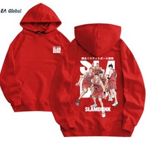 더퍼스트 슬램덩크 기모 후드 맨투맨 두꺼운 오버핏 긴팔 티셔츠 북산 상북 쇼호쿠