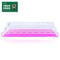 아크릴 27구 색소진열대 반영구 시술용 엠보 액상 색소 보관 진열 반영구화장 부자재, 블랙