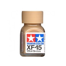 (80315) 타미야 에나멜 도료 XF-15 플랫 플래시 무광 10ml