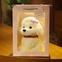 푸들인형 너무귀여운 조카선물 애착인형 강아지인형, 스몰 사이즈 22cm 색상 비고cm
