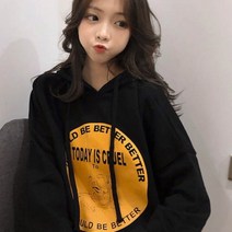가바바 여성 후드티 러블리 뿜뿜 긴팔 후드티 G41317