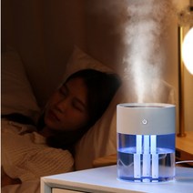 미니 대용량 3구 가습기 USB 거실 침실 무드등 2L 트리플 스프레이 가습기