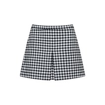 (정식매장판H) 22FW NEW N21 여성 플란넬 비쉬 미니 스커트 (N2M C092 1024 Q191) 블랙