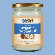 탑윌 유기농 정제 코코넛오일 오일풀링 쿠킹오일 500ml 저탄고지 키토제닉, 정제 500ml X 4병