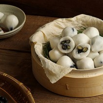 [식품의즐거움] 쫄깃하고 고소한 영양만점 서리태 콩송편 1kg, 1개