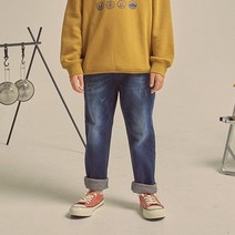 낮12시전 주문시 당일발송! [대전NC유성점] 아동역시즌 특별FW 전품목 추가할인!! 맨투맨/바지/가디건/점퍼/!!! [더블페이스 총알 구제 슬림 배기핏 데님] IKTJ21WR3