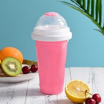 슬러시메이커 실리콘 급속 냉동 아이스크림 메이커 스퀴즈 컵 ice cream slush maker ice cube tray 여름 음주 도구 ice shot glass mold, c