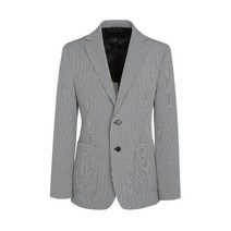 파렌하이트 블랙 FIT 슬림핏 투버튼 자켓 (FEEAA4301)