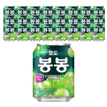 [KT알파쇼핑]해태 포도 봉봉 238ml x 24캔