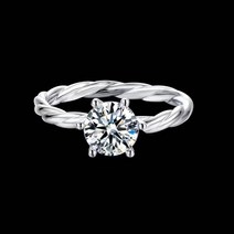 반지 S925 1클라토 부드럽다 타입 모잠석 은공탁 완제품 고정권 말수가 적다 레드 책 인싸템 1895320528