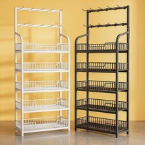 약국 진열대 가판대 행사 상품 마트 과자 진열 매대, 상세 페이지 참고, 폭 50cm 4겹 - 검정색