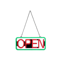 LED 네온 OPEN 사인 보드 / 전광판 나래바 간판 집들이 선물 레터링, 라운드
