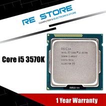 중고 Intel Core i5 3570K 3.4GHz 6MB 5.0GT/s SR0PM LGA 1155 CPU 프로세서 인텔 코어, 한개옵션0