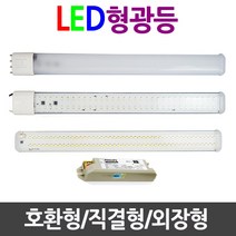 솔모루테크 LED형광등 FPL 36W 55W대체용, 주광색(쿨화이트), 안정기호환형 25W