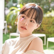 트라운 여자 남자 가벼운 블루라이트 차단 렌즈 안경