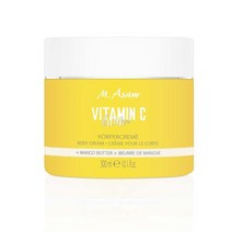 50대영양크림 레티놀 주름 나이트 수분크림 M. Asam 비타민 C 글로우 모이스처라이징 크림 50ml u2013 비타민C 골드 콤플렉스 울금 성분이 24h 페이스 화사하고 산뜻한, 바디 크림 300ml