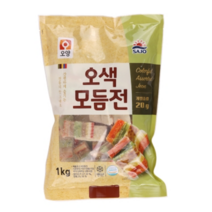 사조오양 오색 모듬전 20 1kg, 5개
