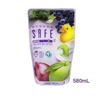 세이프 천연 미네랄 주방세제 리필형, 580ml, 5개
