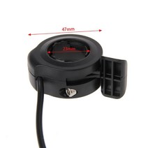 컨트롤러 스로틀 겸용 전동 경량 24V/36V/48V 전기 스쿠터 자전거 오토바이 트위스트 엄지 스로틀 전자 속, 한개옵션0, 한개옵션1