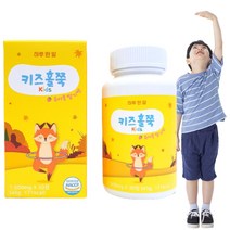 우리아이쏙쏙 키즈홀쭉 츄어블 딸기맛 1500mg x 30정