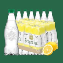 씨그램 라벨프리 레몬 탄산수 350ml 24개