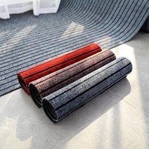 웰스원 현관매트 업소용 롤매트 발매트 현관 잘라쓰는 롤 카페트 베란다 발판 입구 깔판 고양이매트, 브라운, 1)가로50cm×세로80cm