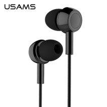 LG V50 ThinQ USAMS 커널형 고음질 이어폰, 1개, 블랙