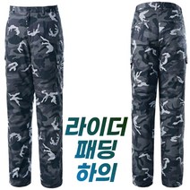 스즈키 밀리터리 배달바지 방한복 낚시방한복 패딩바지 스즈끼복 하의, 32