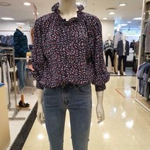 이랜드 [뱅뱅][뱅뱅]여성스런꽃프린트블라우스csh606_울산점_울산점