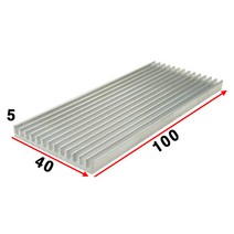 JINHA 방열판 알루미늄 방열패드 방열시트 100x40x5