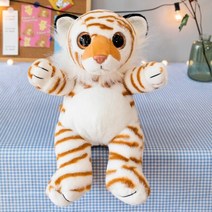 임인년 호랑이띠 이케아호랑이인형 에버랜드호랑이인형 봉제인형 대형 소형 키링 애착인형 새끼호랑이 흑호 백호 호랑이그림 국민애착인형 아기사자 백호인형 비글 아기호랑이 82, 45cm, 노랑