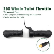 wuxing 왼쪽라이트 사이드 하프 트위스트 스로틀 ebike 36v 48v 72v 2, 다중