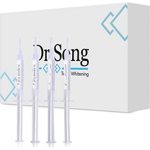 셀프치아미백 Dr Song 치아 미백 젤 리필 4X 주사기 35% Carbamide Peroxide