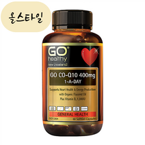 GO healthy CO-Q10 고헬씨 코큐텐 400mg 60캡슐, 1개, 60정