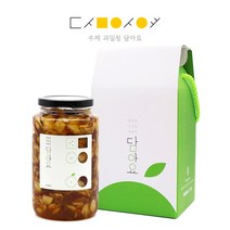 담아요 수제과일청 선물세트(포장무료) 각종답례품 부모님선물 추석명절선물, 1세트, (1구포장)배도라지대추청 650g