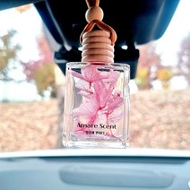 아마레센트 천연 꽃걸이형 차량용방향제 자동차디퓨저 100ml, 청포도(파란수국), 1개
