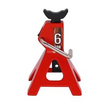 최신 3/6 톤 바닥 잭 스탠드 리프트 쌍 랙 원격 장난감 자동차 트럭 타이어 변경 리프팅 지원 장면 액세서, 02 Red   6 ton