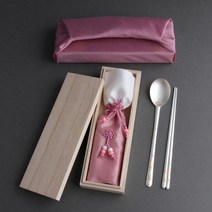 원앙 금부 은수저 24K금도금 순도 99% 1벌 예단수저 기념선물